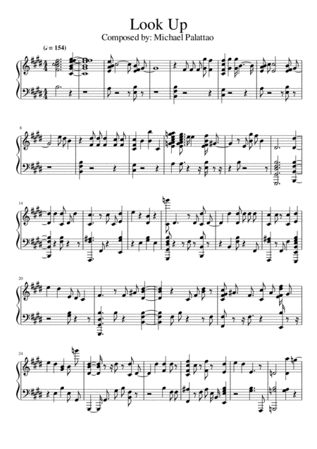 Look Up Sheet Music