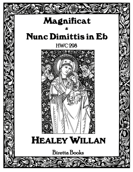 Magnificat Nunc Dimittis In E Flat Hwc 298 Sheet Music