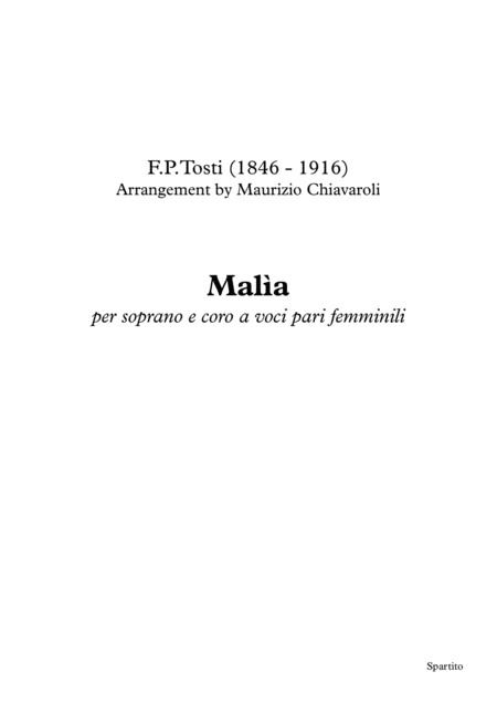 Mala Sheet Music