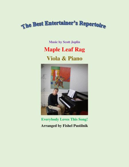 Maple Leaf Rag For Viola And Piano Video Sheet Music