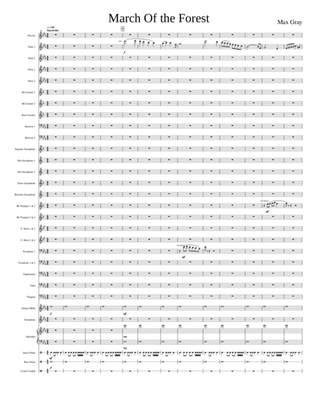 March Of The Forest Sheet Music