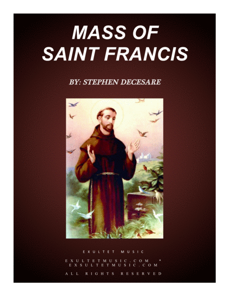 Mass Of Saint Francis Sheet Music