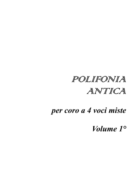 Masterpieces Of Renaissance Polyphony Volume 1 Read Inside The Track List For Satb Choir Pages 40 Sheet Music