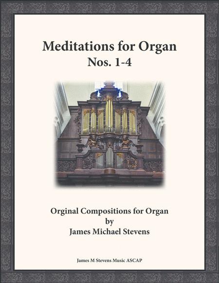 Meditations For Organ Nos 1 4 Sheet Music