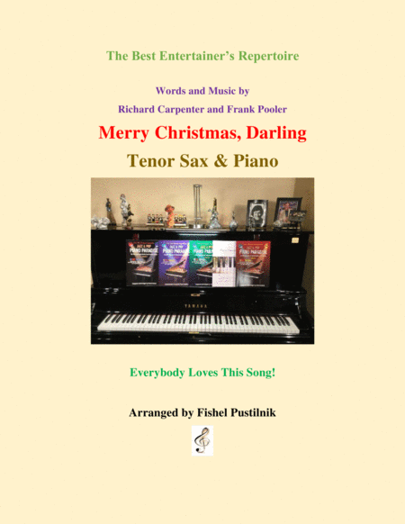 Merry Christmas Darling For Tenor Sax And Piano Sheet Music