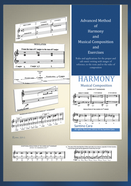 Free Sheet Music Method Of Harmony And Musical Composition With Exercises