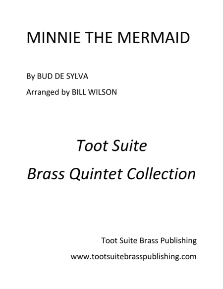 Minnie The Mermaid Sheet Music