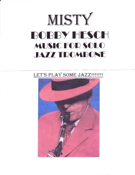 Free Sheet Music Misty For Solo Jazz Trombone