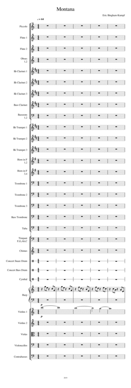 Montana Sheet Music