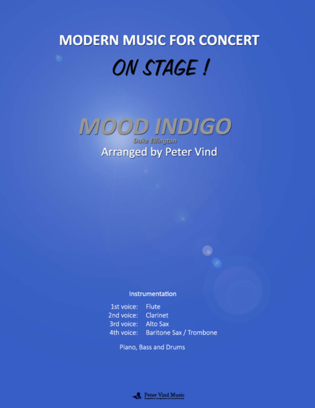 Free Sheet Music Mood Indigo Stage Arrangements By Peter Vind
