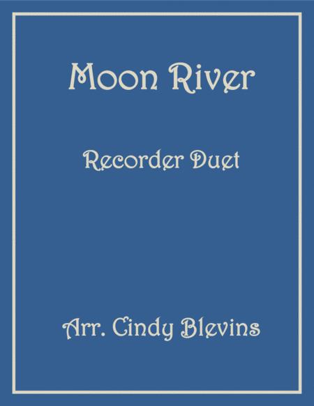 Free Sheet Music Moon River Recorder Duet