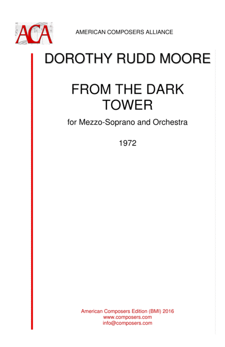 Moore From The Dark Tower Sheet Music