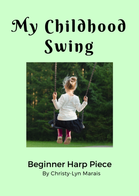 My Childhood Swing Easy Harp Sheet Music