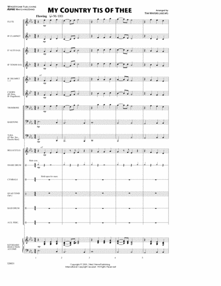 My Country Tis Of Thee Very Easy Sheet Music