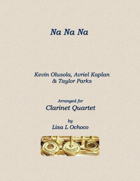 Free Sheet Music Na Na Na For Clarinet Quartet