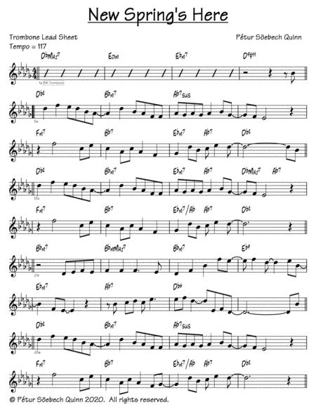 New Springs Here Sheet Music