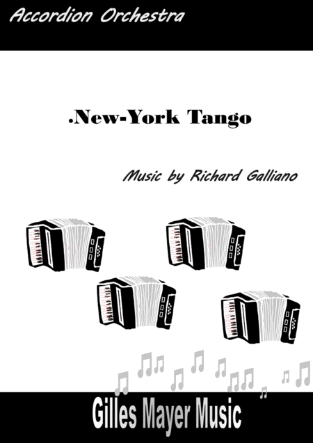 New York Tango Accordion Orchestra Sheet Music