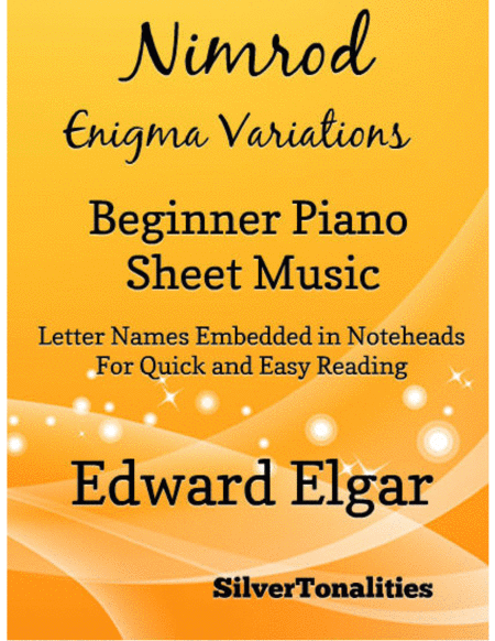 Free Sheet Music Nimrod Enigma Variations Beginner Piano Sheet Music