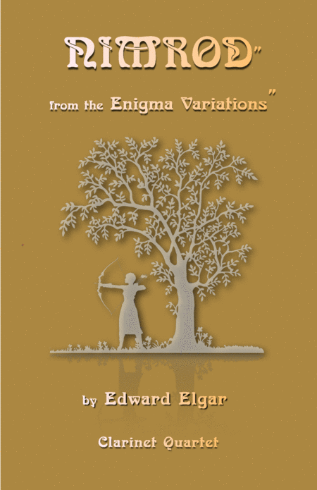 Free Sheet Music Nimrod From The Enigma Variations By Elgar For Clarinet Quartet