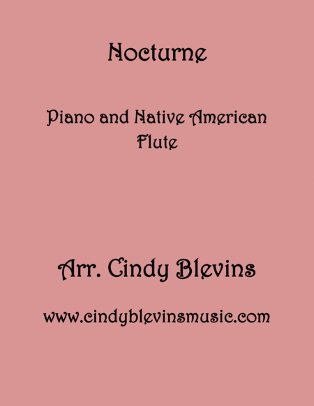 Free Sheet Music Nocturne Arranged For Piano And Native American Flute