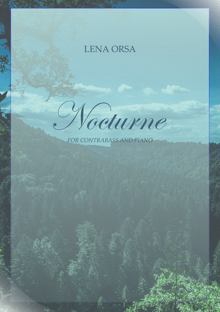 Nocturne For Contrabass And Piano Sheet Music