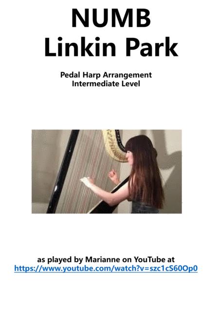 Free Sheet Music Numb Linkin Park Arrangement For Pedal Harp