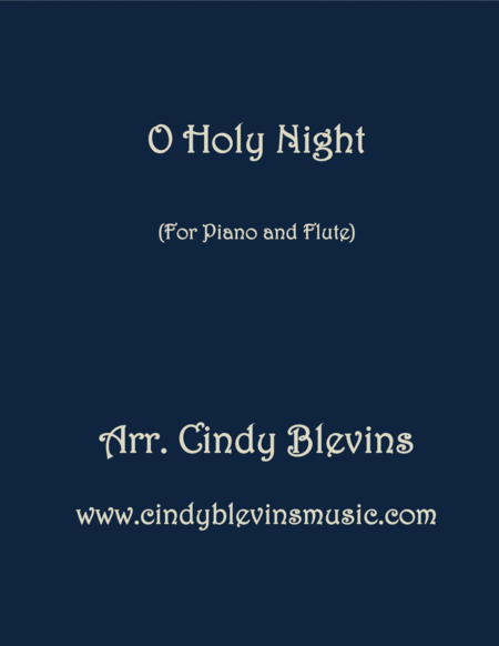 Free Sheet Music O Holy Night Arranged For Piano And Flute