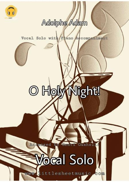 Free Sheet Music O Holy Night Piano Vocal