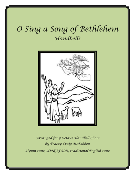 O Sing A Song Of Bethlehem Kingsfold Handbells Sheet Music