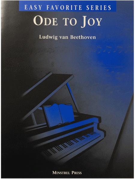 Ode To Joy Easy Favorite Piano Solo Sheet Music