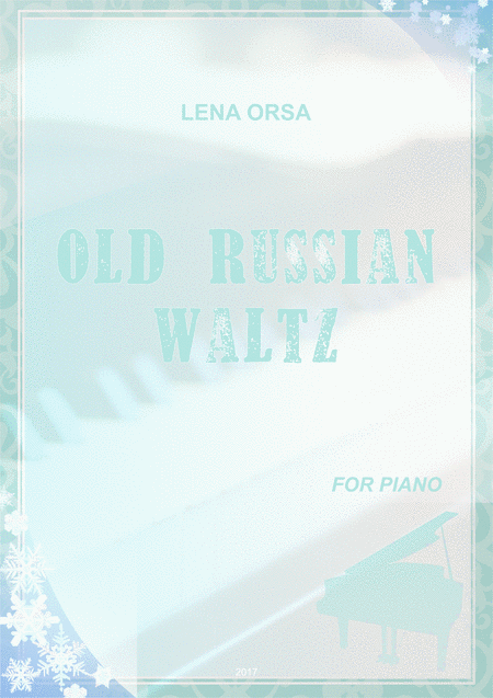 Free Sheet Music Old Russian Waltz