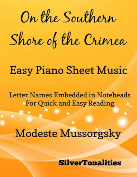 Free Sheet Music On The Southern Shore Of The Crimea Easy Piano Sheet Music