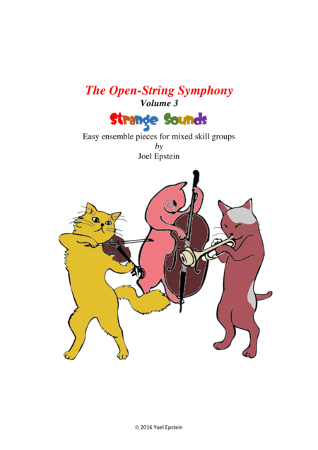 Free Sheet Music Open String Symphony 3 Strange Sounds Easy Ensemble Pieces For Mixed Skill Levels