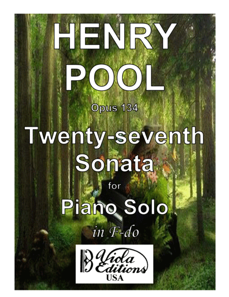 Free Sheet Music Opus 134 Twenty Seventh Sonata For Piano Solo In F Do