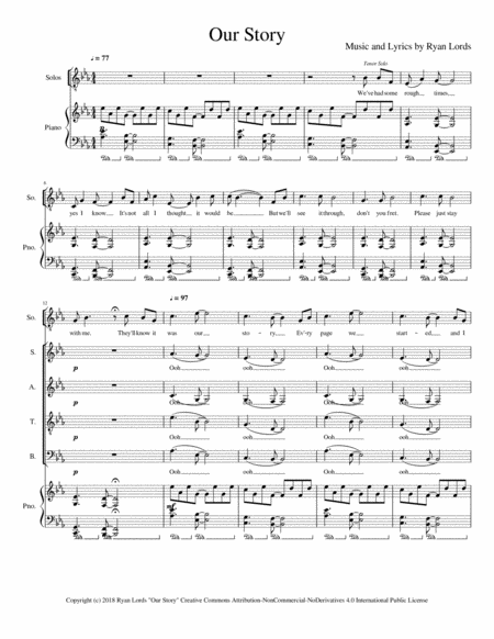 Free Sheet Music Our God For Tenor Sax