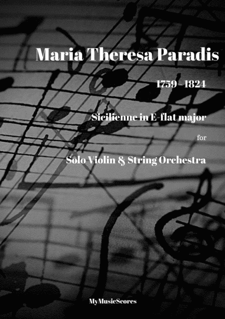 Free Sheet Music Paradis Sicilienne For Violin And String Orchestra