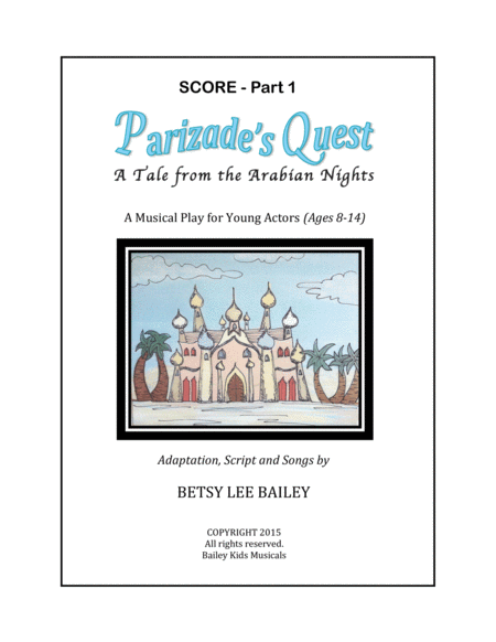 Parizades Quest Score Part 1 Sheet Music