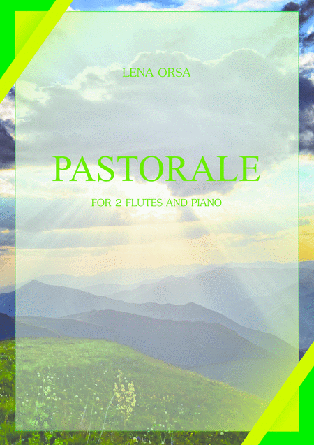 Pastorale For 2 Flutes Blockflutes And Piano Sheet Music