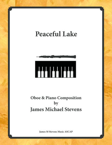 Free Sheet Music Peaceful Lake Oboe Piano
