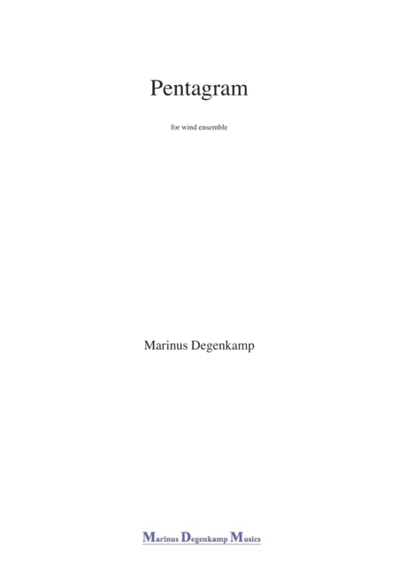 Free Sheet Music Pentagram For Wind Ensemble