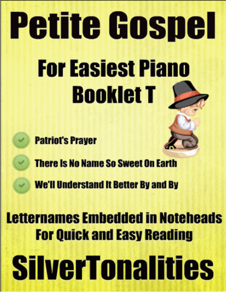 Free Sheet Music Petite Gospel For Easiest Piano Booklet T