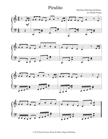 Pirulito Sheet Music