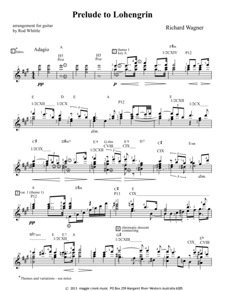 Free Sheet Music Prelude To Lohengrin