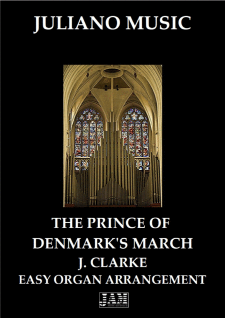 Prince Of Denmarks March Easy Organ C Version J Clarke Sheet Music