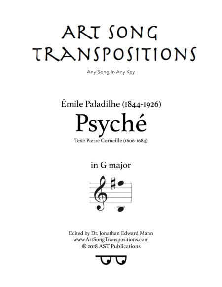 Psych G Major Sheet Music