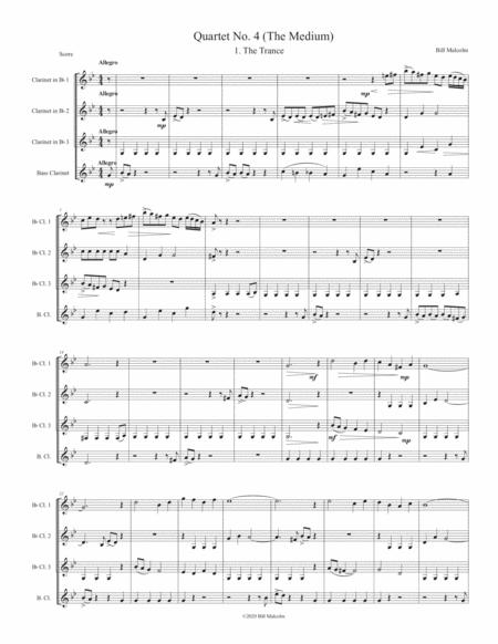 Quartet No 4 The Medium Sheet Music