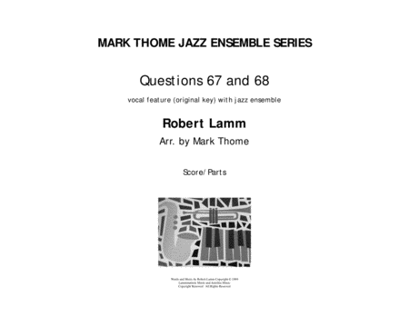 Free Sheet Music Questions 67 And 68