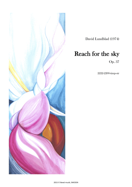 Free Sheet Music Reach For The Sky