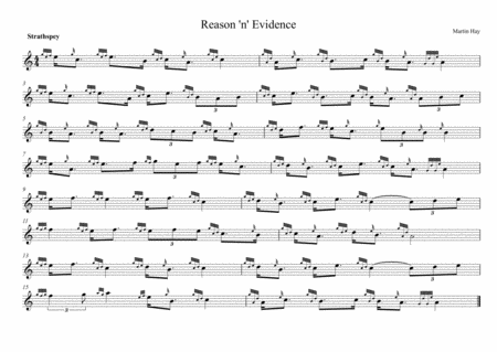 Reason N Evidence Sheet Music