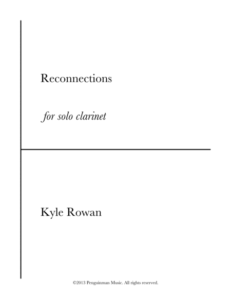 Reconnections Sheet Music